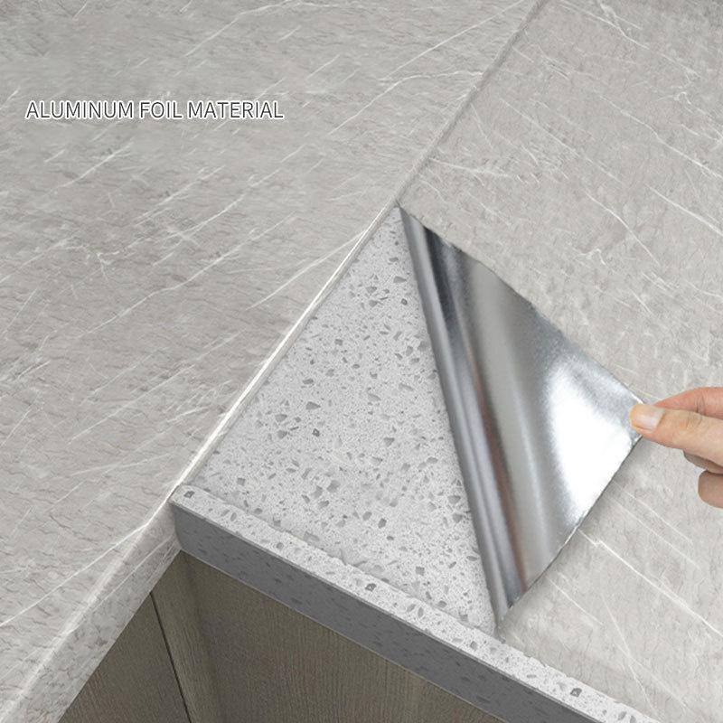 Waterproof Pvc Marble DIY Self-adhesive Wall Stickers Kitchen Renovation Wallpaper Decorative Film