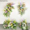 Monet Garden Wedding Flower Arrangement: Mori Style Artificial Floral Display for Windows and Decorations