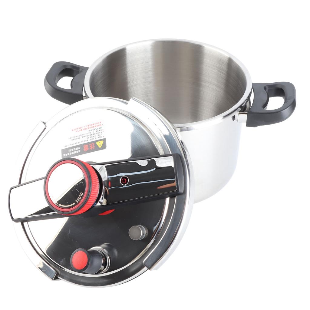 Large Pressure Cooker Household 304 Stainless Steel Pressure Cooker Multi Functional Explosion Proof Pressure Cooker 8L