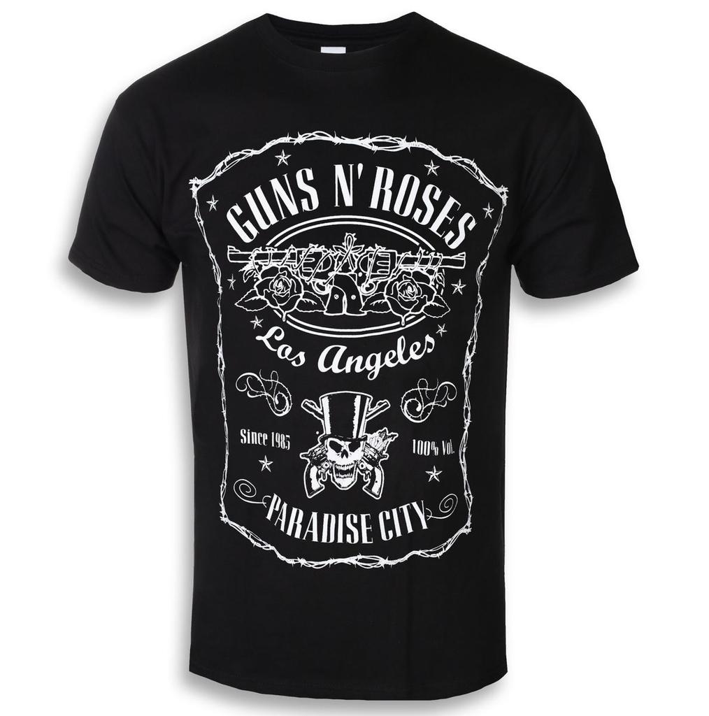 Yk Sale Guns N Roses Graphic Cotton Tshirt Unisex Summer Short Sleeve Fashion Brand Tee Luxury Casual Vintage Tees
