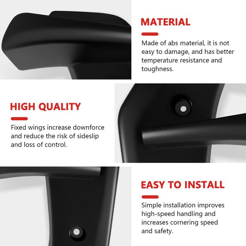For MT-07 MT07 2025 new accessories side wing side spoiler motorcycle front spoiler lower spoiler fixed wing