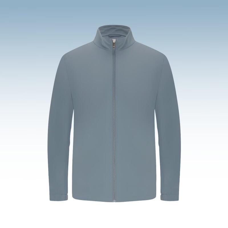 EMZ Men's Business Casual Stand Collar Jacket