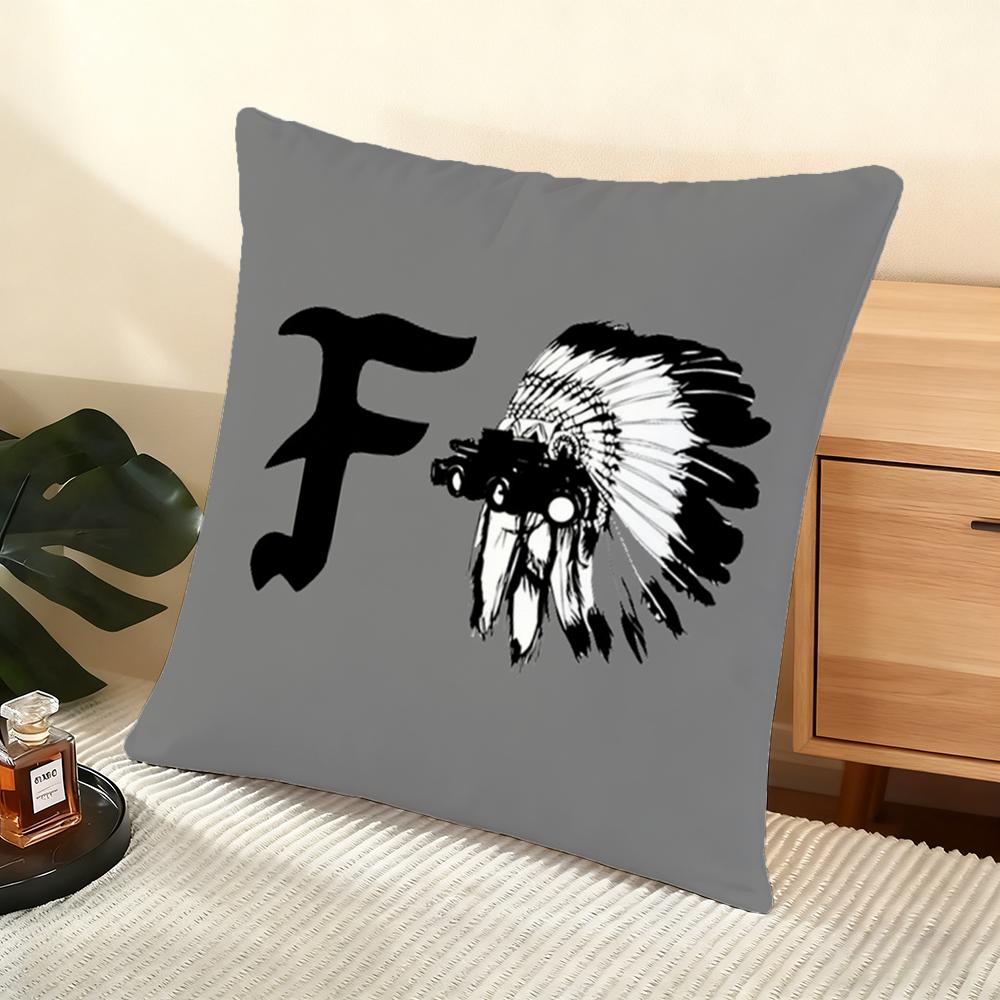 Forward O-Observations Group Cushion Cover Soft Short Plush Pillow Cover Smooth Cozy Texture Aesthetic Cushion Case Home Decor