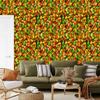 Stained Glass Wallpaper Gold, Yellow and Orange for Living Room and Bedroom 50x1000