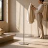 Clothing Display Stand Sturdy Retail with Round Base Fixture Minimalist