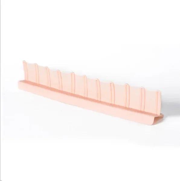 

Однотонный тип на присосках Защита от брызг Креативные кухонные принадлежности Бытовая раковина Столешница Защита от брызг Водный барьер pink