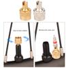 10Pcs Copper Tire Valve Stem Caps Replacement Slotted Head Stem Cover Car Motorcycle Tire Valve Caps Dustproof Wheel Cap