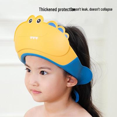 Children's Waterproof Shampoo Visor & Bath Cap