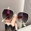 New Fashion Big Frame Sunglasses Women UV400 Gradient Lens Sun Glasses Oversized Retro Square Luxury  Oculus