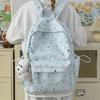 Schoolbag New High-value Japanese Schoolbag Fresh, Sweet and Cute Star Backpack Junior High School Students Light Commuting Backpack