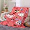 1pc, Duffy and Friends (16) Home Decor Flannel Blanket, Perfect Gift for Bedroom, Living Room, Travel, Camping, Car, Beach, Office Nap, Ideal Sofa Thr