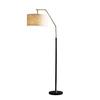 Nordic Minimalist Floor Lamp: Luxury Fabric Shade for Living Room, Bedroom, or Coffee Table