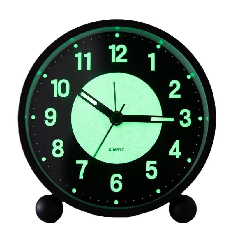 Studentenwohnheim Wecker Stummer Leuchtwecker Modern Schlicht Kinder Wohnzimmer Schlafzimmer Nachttisch Weckglocke