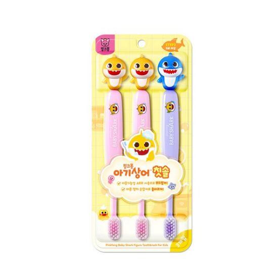Pinkfong Baby Shark Figure Toothbrush Set Step 2, Pack of 2