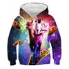 Boys Girls Cute Cat 3D Print Hoodie Children Hooded Pullover Sweatshirt Fashion Child Hoodies Kids Casual Tops Clothing