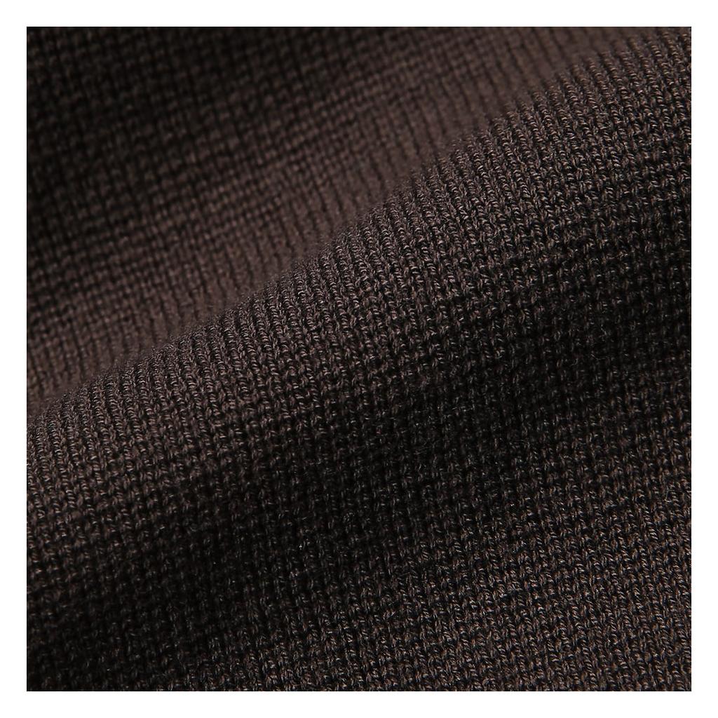 Sortie Essential Half Milano Cardigan (Brown)