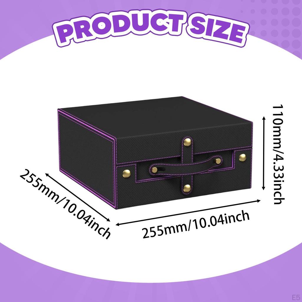 Card Storage Box Gathering Deck Organizer Holder for Baseball Cards