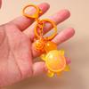 Cartoon Colorful Resin Animal Turtle Keychain for Car Key Souvenir Gifts for Women Men Handbag Pendant Keyrings DIY Accessories