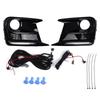 Daytime Running Light Fog Lamp Bezels for STI 18-21 Replace 57731VA390