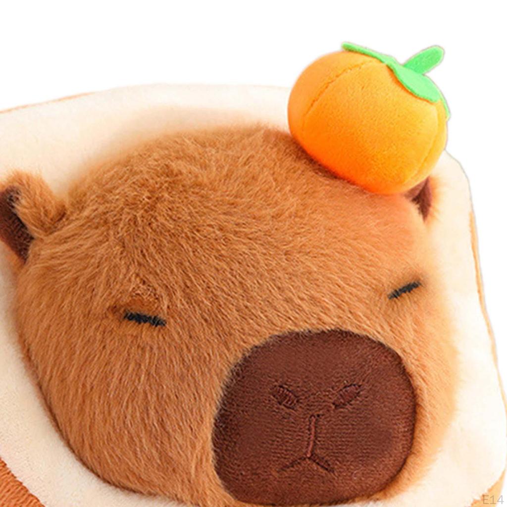 Capybara Plush Toy Cute Stuffed Animal 30cm Comfortable Kids Room Decor Doll