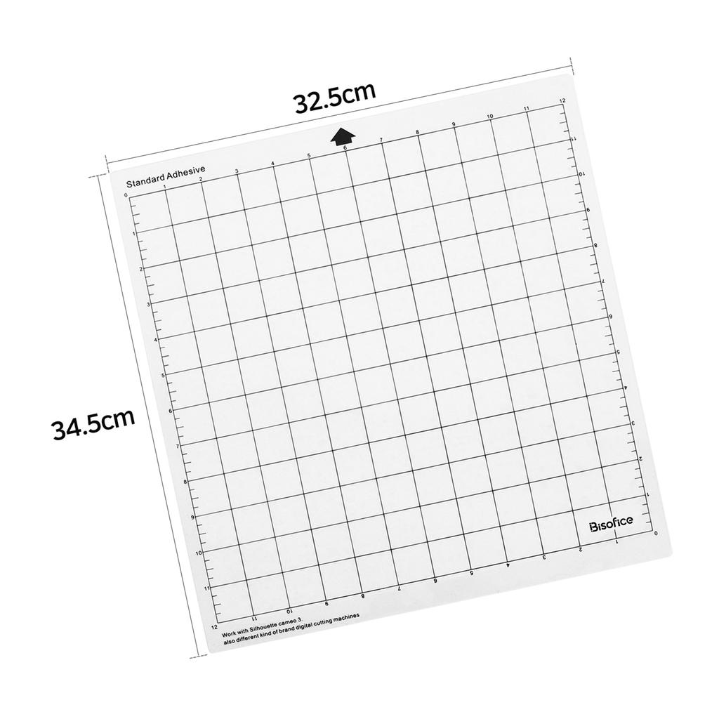3/5/10Pcs Replacement Cutting Mat Transparent Adhesive Mat with Measuring Grid 12 by 12-Inch for Plotter Machine