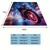 1pc Spider-Man Printing Blanket - Soft, All-Season Throw for Living Room, Bedroom,Personalized Gift with Adorable Cartoon Design