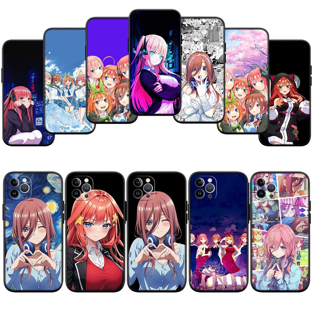 Miku Nino Itsuki Nakano Phone Case for Samsung Galaxy S20 S21 Ultra FE Plus A26 A30 A30S A31 A52 A42 A50 A50S