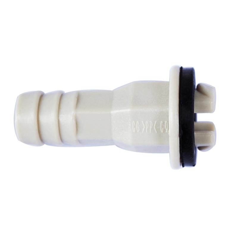 For AC System Drain Hose Adapter 0.75in with Rubber Ring Easy to Install Higher Tightness for MEDIA Extenal AC