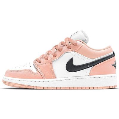 Air 1 Low GS 553560-800 Light Arctic Pink White Retro Sneakers