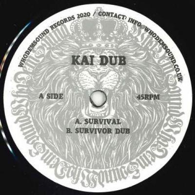7inch Record KAI DUB - Survival / Survival Dub WHODEM037 Who Dem Sound U 2020 UK Reggae, Ska & Dub