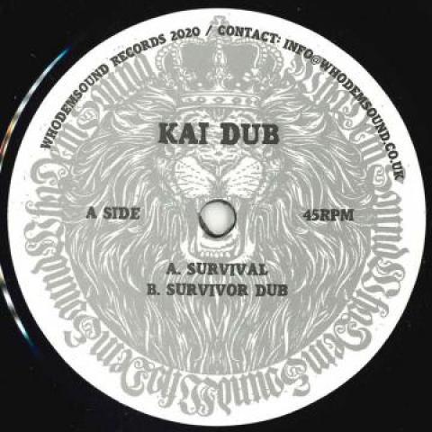 7inch Record KAI DUB - Survival / Survival Dub WHODEM037 Who Dem Sound U 2020 UK Reggae, Ska & Dub