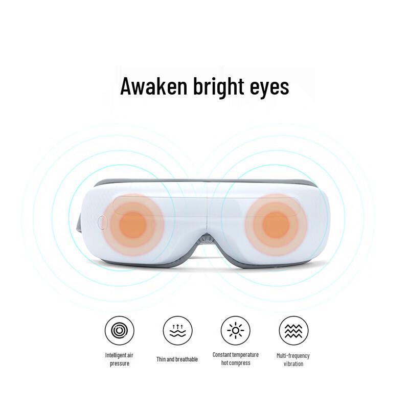 Foldable Eye Massager with Heat and Air Compression