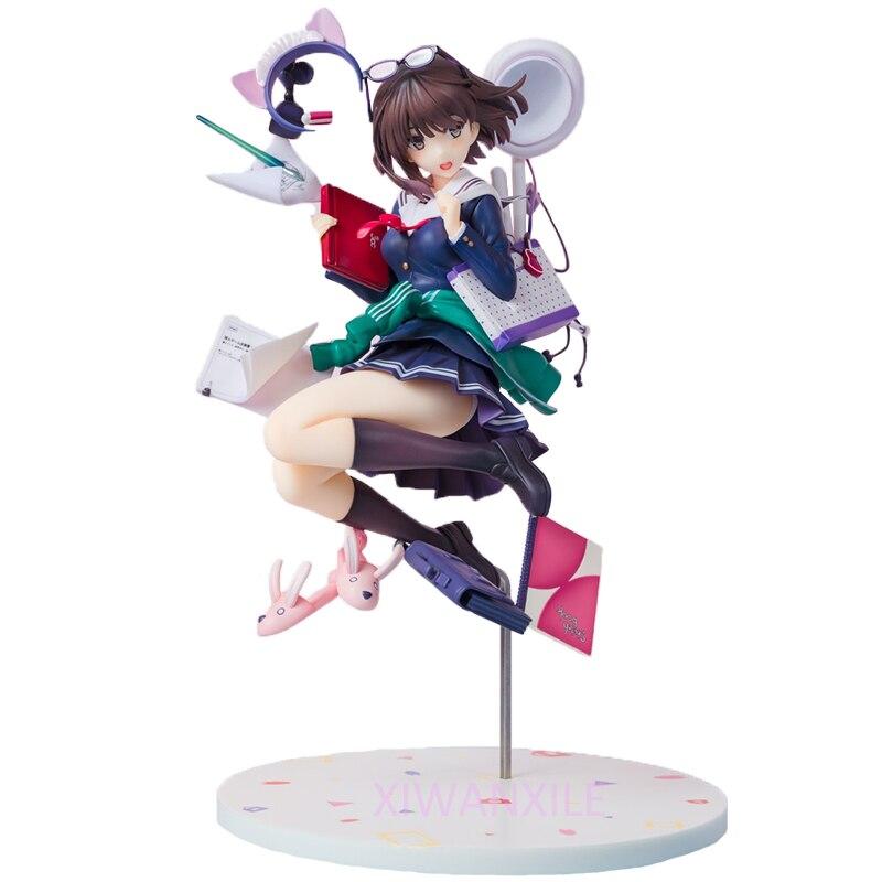 23cm Saekano How To Raise A Boring Girlfriend Flat Megumi Kato Anime Figure Eriri Spencer Sawamura Action Figure Adult Doll Toys
