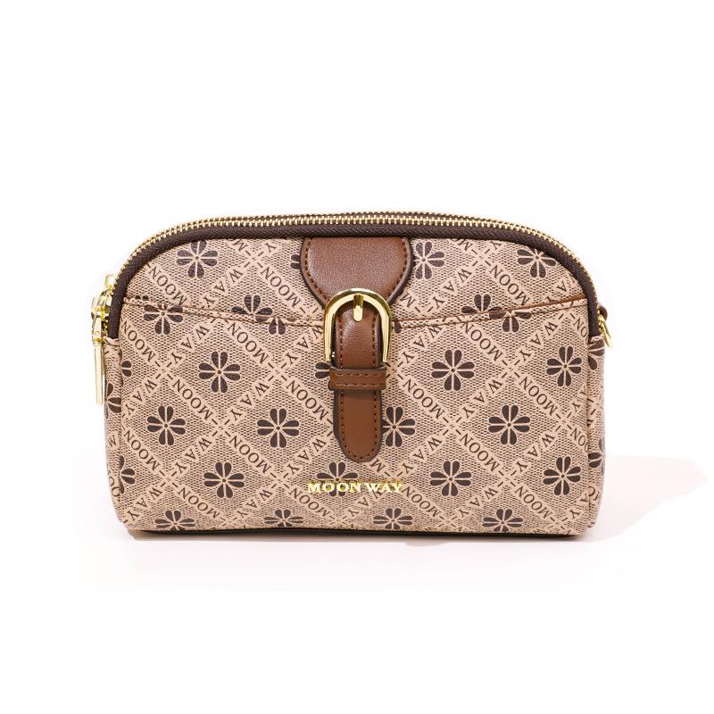 

Summer new women s bag fashion letter printing small square bag shell bag retro shoulder messenger bag mobile phone bag