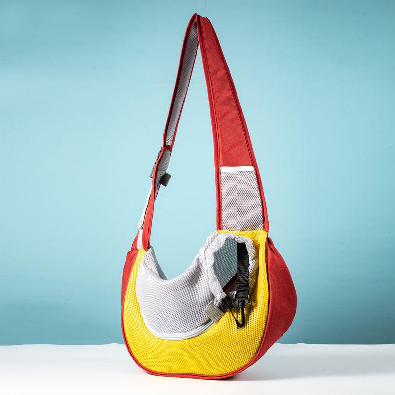 Portable Pet Backpack: Lightweight Crossbody Carrier for Cats & Small Dogs