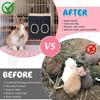 Hanging Rabbit Feed Bag Eco-Friendly Herbivore Bags Food Storage Bag Hay Pouch  for Pet Cage