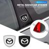 1/2pcs 3D Metal Car Styling Shield Emblem Badge Stickers for ATENZA Axela 2 3 5 6 323 626 RX8 CX6 CX-5 CX4 MX3 MX5 M6