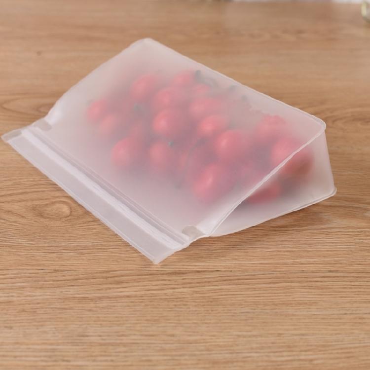 Food Storage Bag PEVA Fresh Bags Lunch Outdoor Traveling Dried Fruit Pouch
