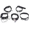 1 Stück Süß Kühl Cosplay Nieten Stern Punk Rock Gothic Damen Halsband Pu Leder Dorn Hip Hop Bondage Choker Schmuck