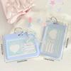 Ins Cute Card Holder Photo Card Cover Kpop Keychain Idol Protection Case Campus Card Bus Card Holders Bank Id Holders