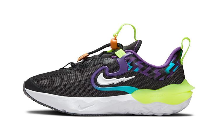 

Nike Run Flow PS Black Teal Nebula Volt DZ4489-001 28