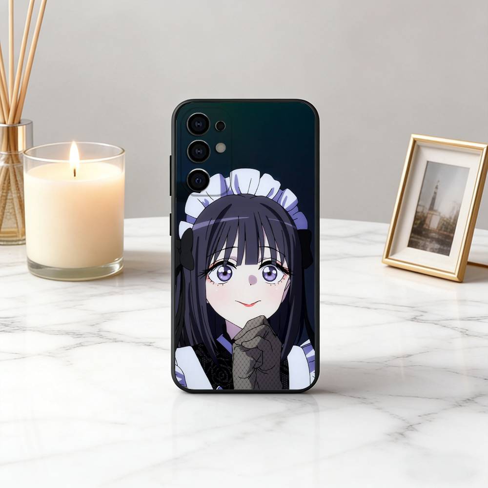 

My Dress-Up M-Marin cosplay Phone Case Black Silicone Soft For Samsung S25,S24,S21,S22,S23,S30,Ultra,S20,Plus,Fe,Lite Samsung S225G