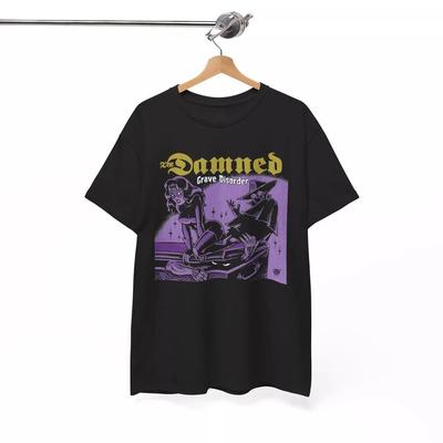 T-Shirt The Damned, Band Musicale Goth Gothic Deathrock Punk Rock Maglietta Unisex