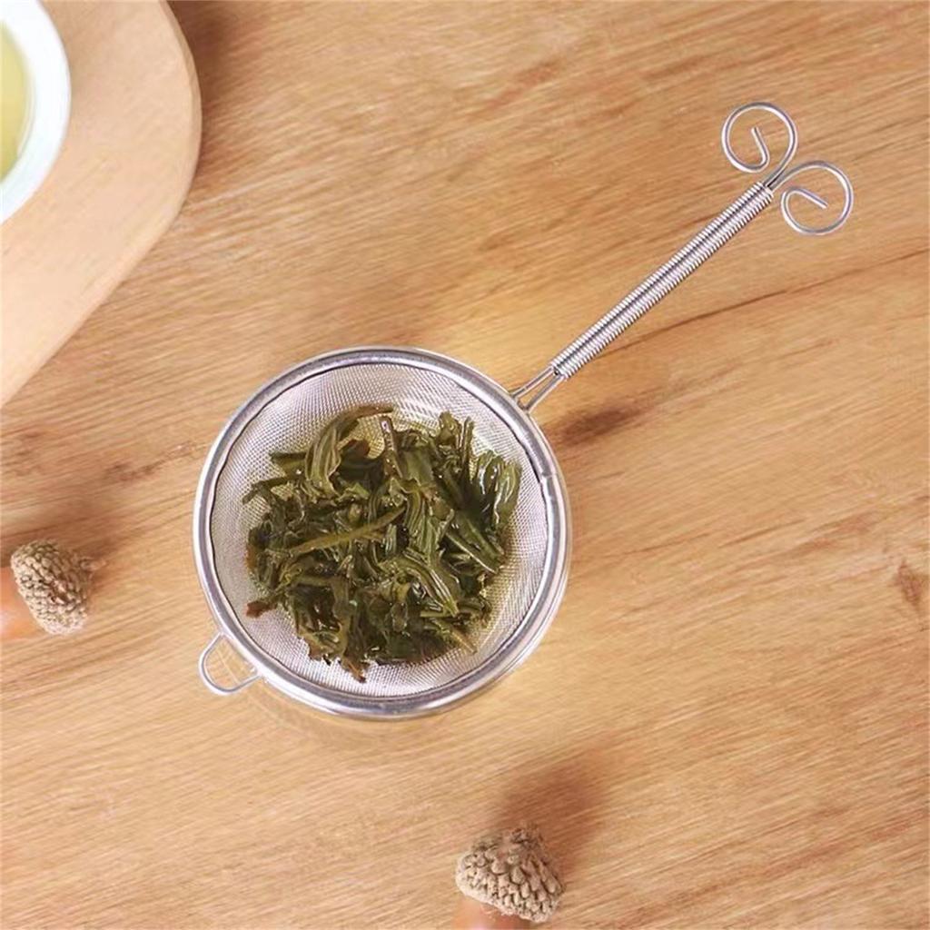Durability Teas And Sugar Powder Strainer Premium Stainless Steel Fine Meshes Filter For Smooth Brewing Dishwasher Safe