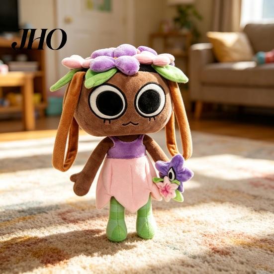 Plush Doll Gift Cartoon Horror Doll, Soft Stuffed Animal Toy for Game Fans, Collectible Gaming Cute Ragdoll Kids Boys Girls, Birthday Friends