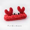 Bunny Strawberry Plush Headband