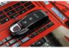 Compatible Key Shell Cover for Porsche Cayenne, Panamera, Macan, 718 Cayman - Black Wind Edition