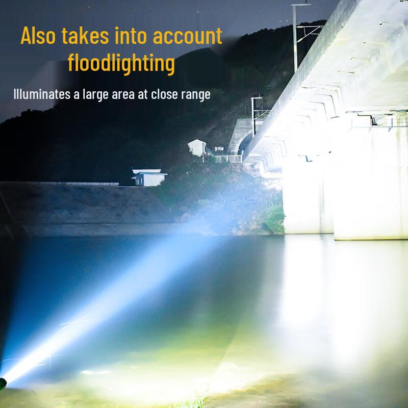 Multi-Function Rechargeable LED Flashlight