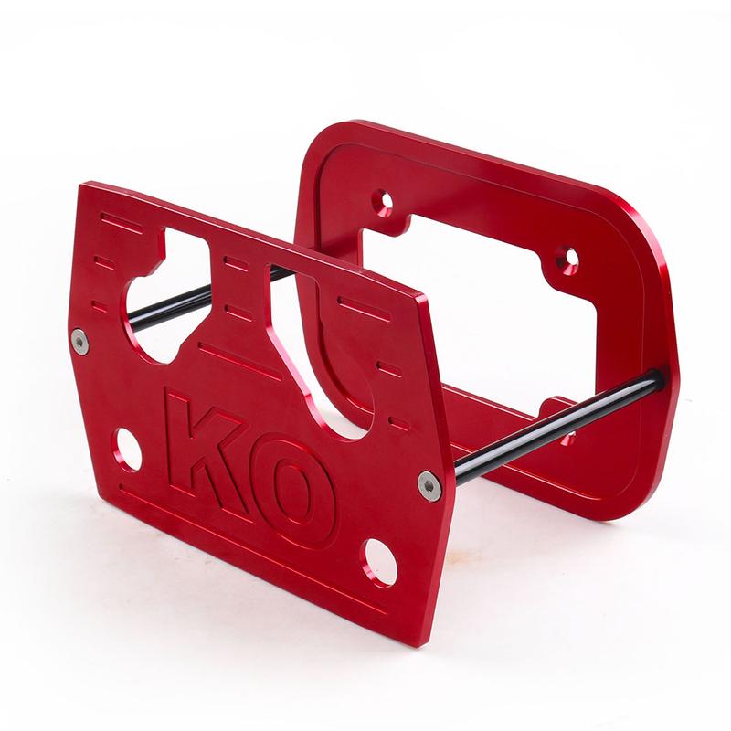 For Optima 34/78 Aluminum Ball Milled Battery Hold Down Tray Bracket Black Red Blue