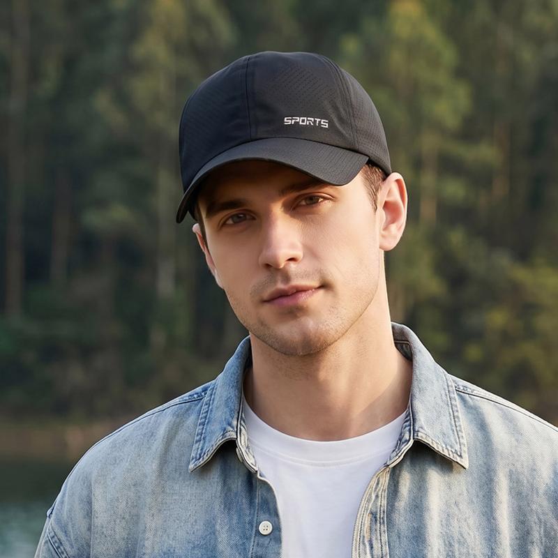 Summer Quick-Dry Breathable Baseball Cap Men's Sunscreen Cap Outdoor Sports Sun Hat